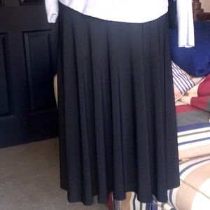 Slinky Black Skirt